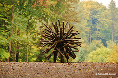 Holz, Kunstwerk Künstler Holzkunst, Kleinblittersdorf, Sitterswald , Wald, Spaziergang, Natur